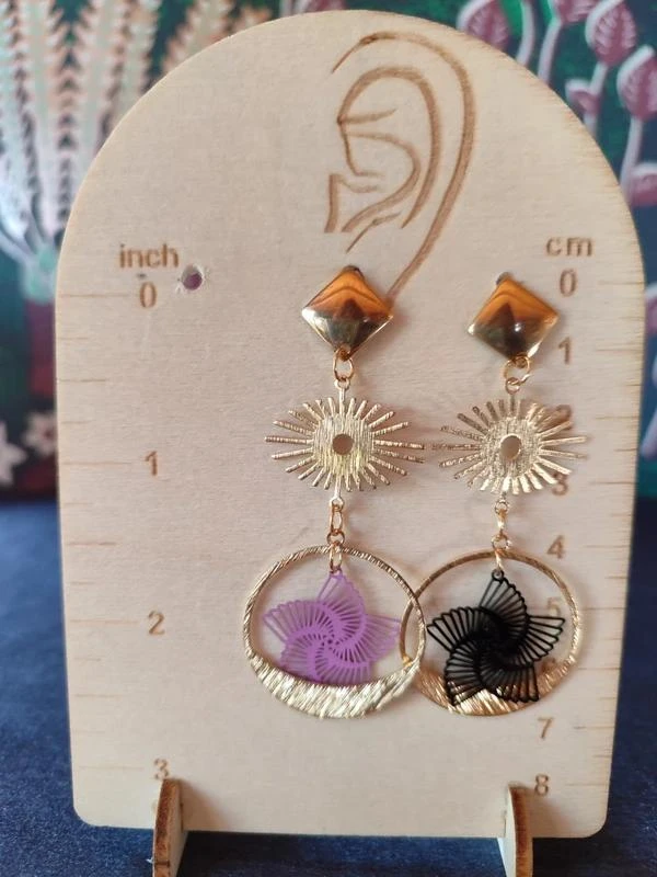 Pendientes coloridas y ligeras – photo 3